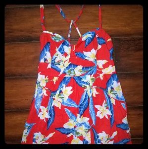 Hollister Hawaiian Print Mini Dress